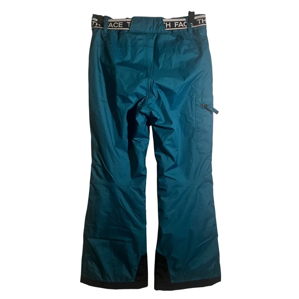 The North Face Freedom Insulated Snow Pants in Harbor Blue, Girls Size 10 Medium